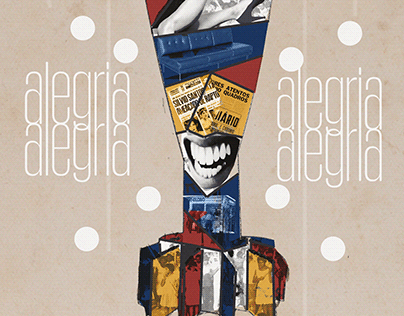 Design inspired by music Alegria, Alegria.