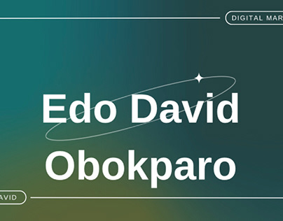 Edo David Portfolio 1