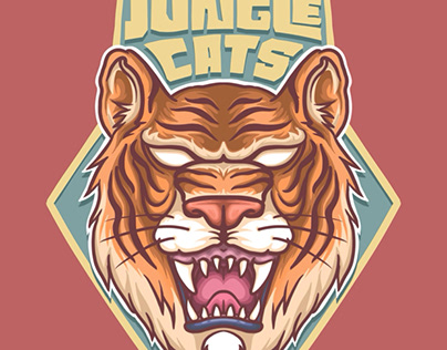 The Jungle Cats - Band Logo