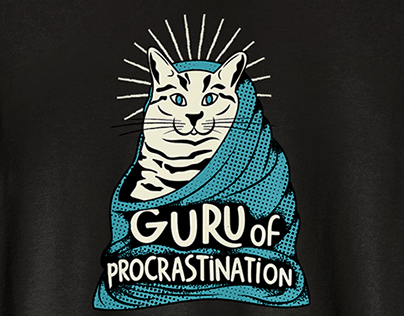 T-shirt for procrastination guru