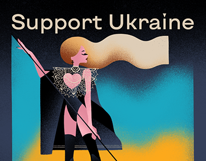 MADONNA. Support Ukraine animation