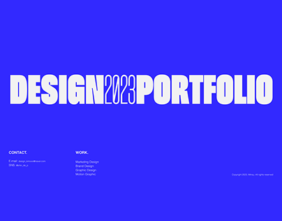 DESIGN | 2023 | PORTFOLIO