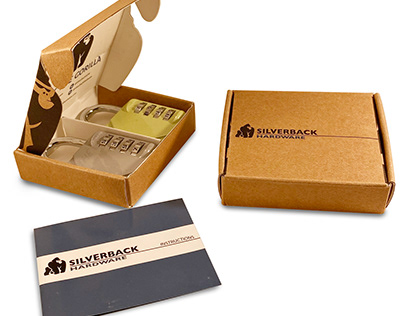 Silverback Hardware Logo, Branding, and Package Design
