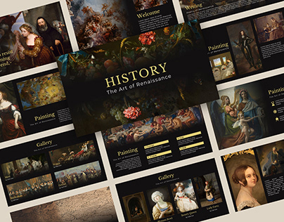 HISTORY - powerpoint presentation education template