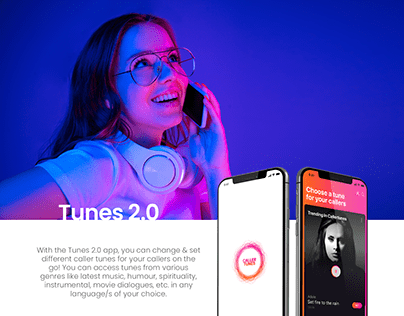 Tunes 2.0 Mobile App Design