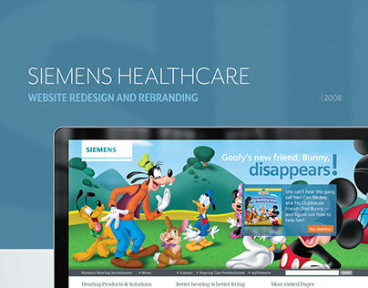 Siemens Healthcare Website Redesign & Rebranding