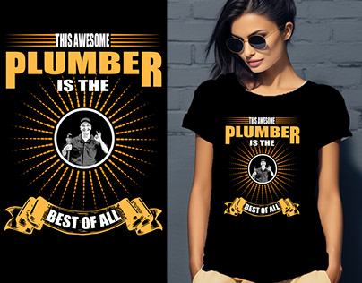 Plumber T-shirt Design