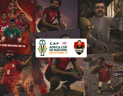 AFCON cote d'ivoire ARTWORKS FOR AHMED GAMAL PAGE 2024