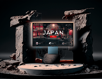 Japan Landing Page/UI Case Study