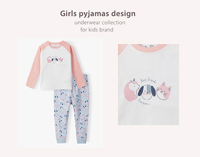 Girl pyjamas design