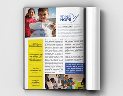 Design Challenge For Bring Hope Humanitarian Foundation