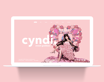 Cyndi Wang - Website & App Design