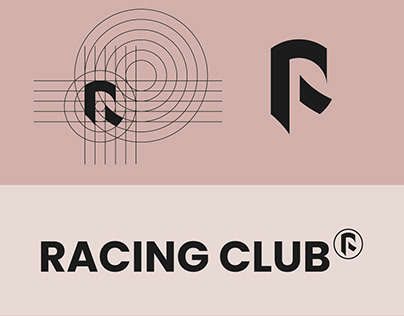 RACING CLUB, LOGO FOR RACING COMPANY, RACE LOGO
