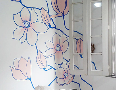 Mural Magnolias