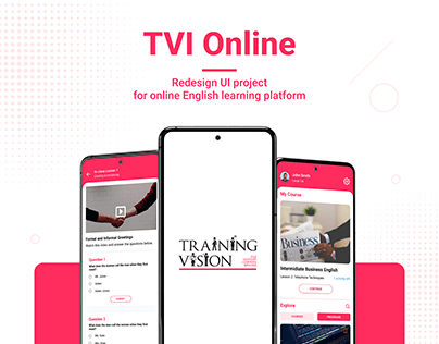 TVI Online - Redesign UI Project