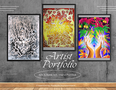 Project thumbnail - The Art of Batik. Hand Painted Silk Designs