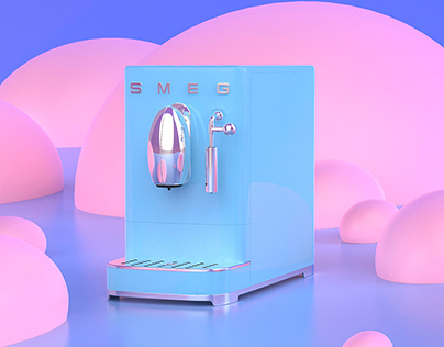 OEM Coffee Machine Retro Design Styling Concept