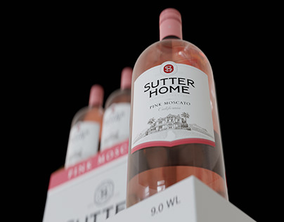 Sutter Home - Pink Moscato (Personal Project)