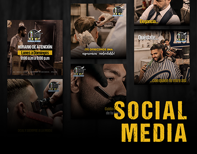 Barber Studio D' Caly Social Media