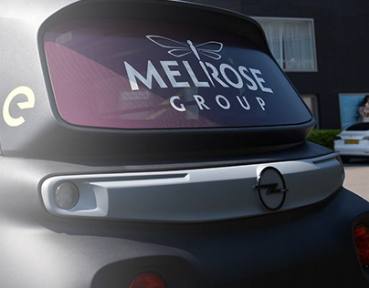 Design for car: Melrose promotion at Circuit Zandvoort