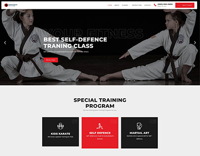 Martial Art HTML Template