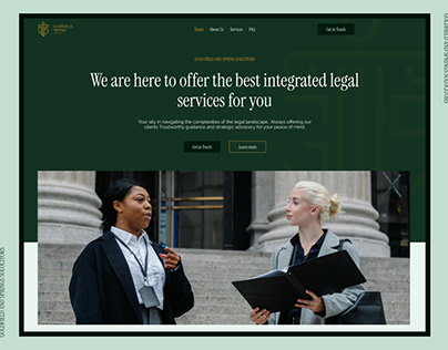 Law Firm modern website design