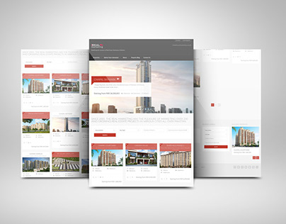 Website design for a real estate company