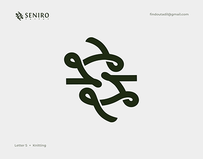 Seniro Knitting Tailor Logo | Brand Design