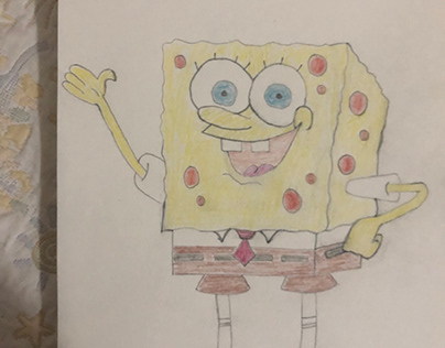 Sponge bob art