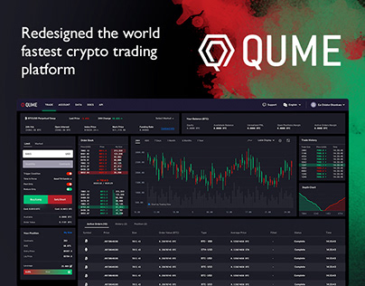 Qume — world fastest crypto trading platform