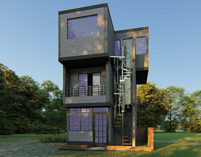 Casa Multifamiliar - Recorrido 3D