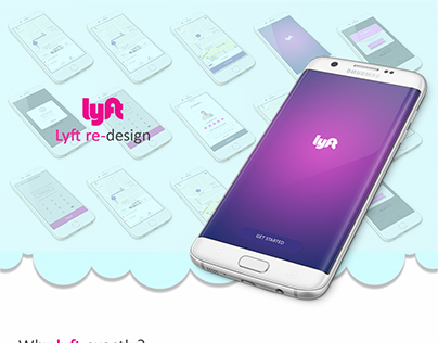 Lyft App UI Re-design