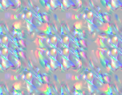 pattern 2 - irregular holographic