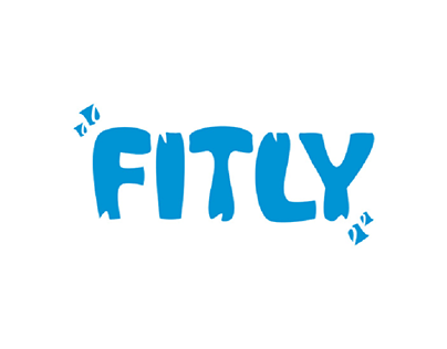 "FITLY" Logo design for kid's store.