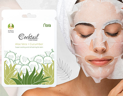 Packaging Design For Beauty Face Mask