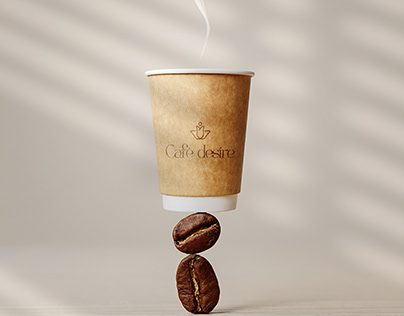 "Cafe Desire" Logo Design