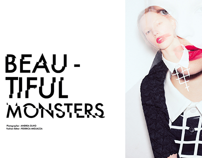 Editorial Design -  Drew Editorial "Beautiful Monster"