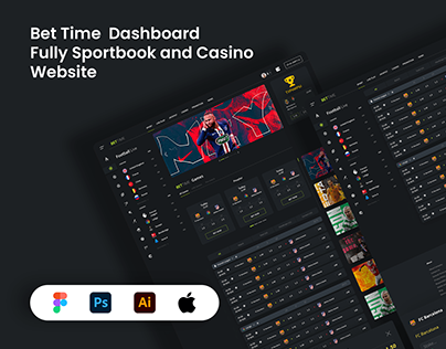 Bet Time Dashboard Fully Sportbook UI/UX Design