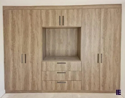 Hinged Fitted Wooden Wardrobe | Inspired Elements