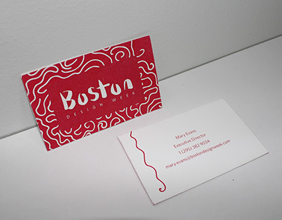 Boston Design Week Re-Brand