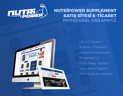 Nutripower Supplement Satış Sitesi E-ticaret