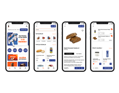 Supermarket App Design