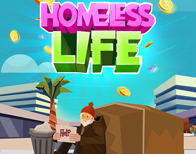 Background Homeless Life