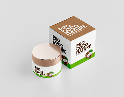 PRO COCO NATURE packaging. Redesign Personal project