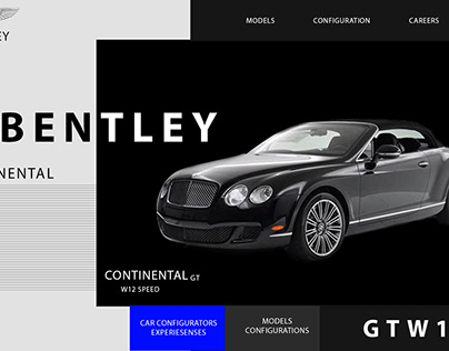 Bentley landing page