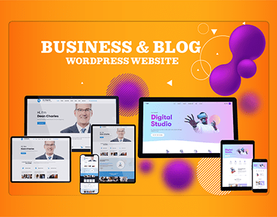 Business & Blog Website