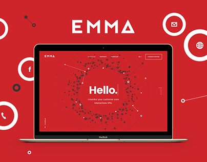 EMMA - Brand, Visual Identity, Website