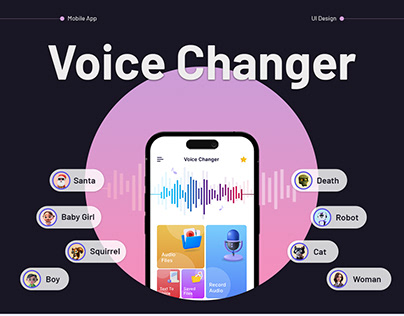 Project thumbnail - Voice Changer | Mobile App