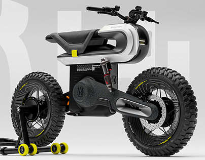 Husqvarna Stäppen - The electric Motorcycle
