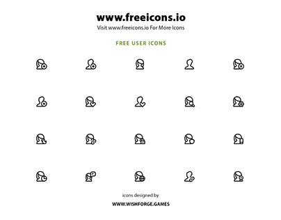 Download Free User Icons from FREEICONS